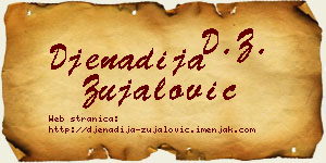 Đenadija Zujalović vizit kartica